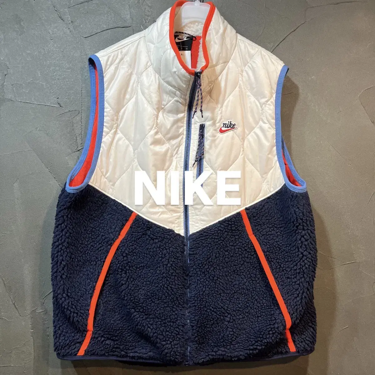 [XL] NIKE 나이키 플리스 집업 베스트