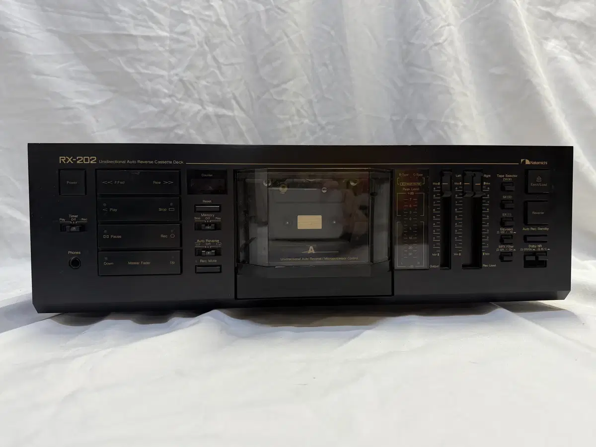 NAKAMICHI RX-202 나카미치 RX 202 테이프 데크 플레이어