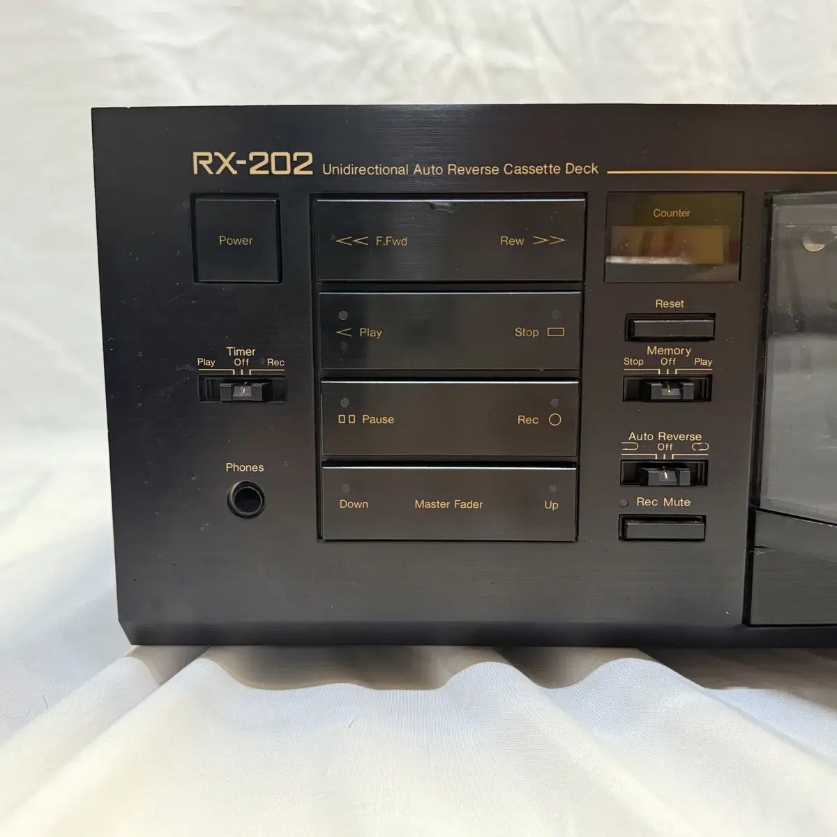 NAKAMICHI RX-202 나카미치 RX 202 테이프 데크 플레이어