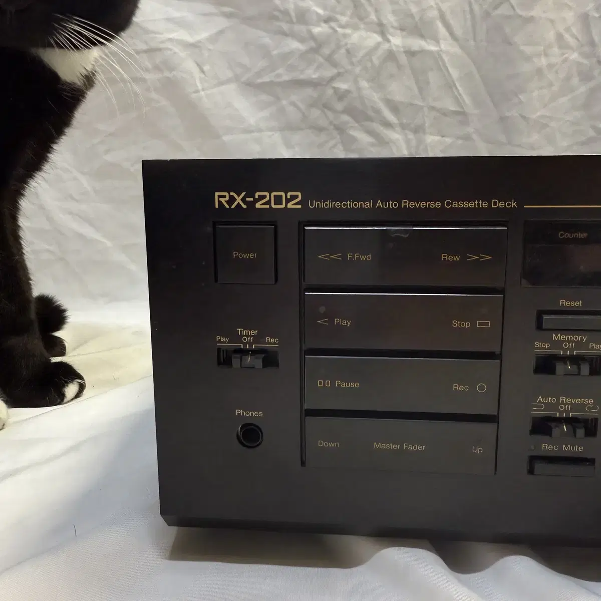 NAKAMICHI RX-202 나카미치 RX 202 테이프 데크 플레이어