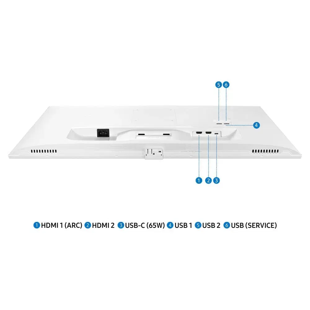 삼성 s32dm701  모니터 새상품 화이트