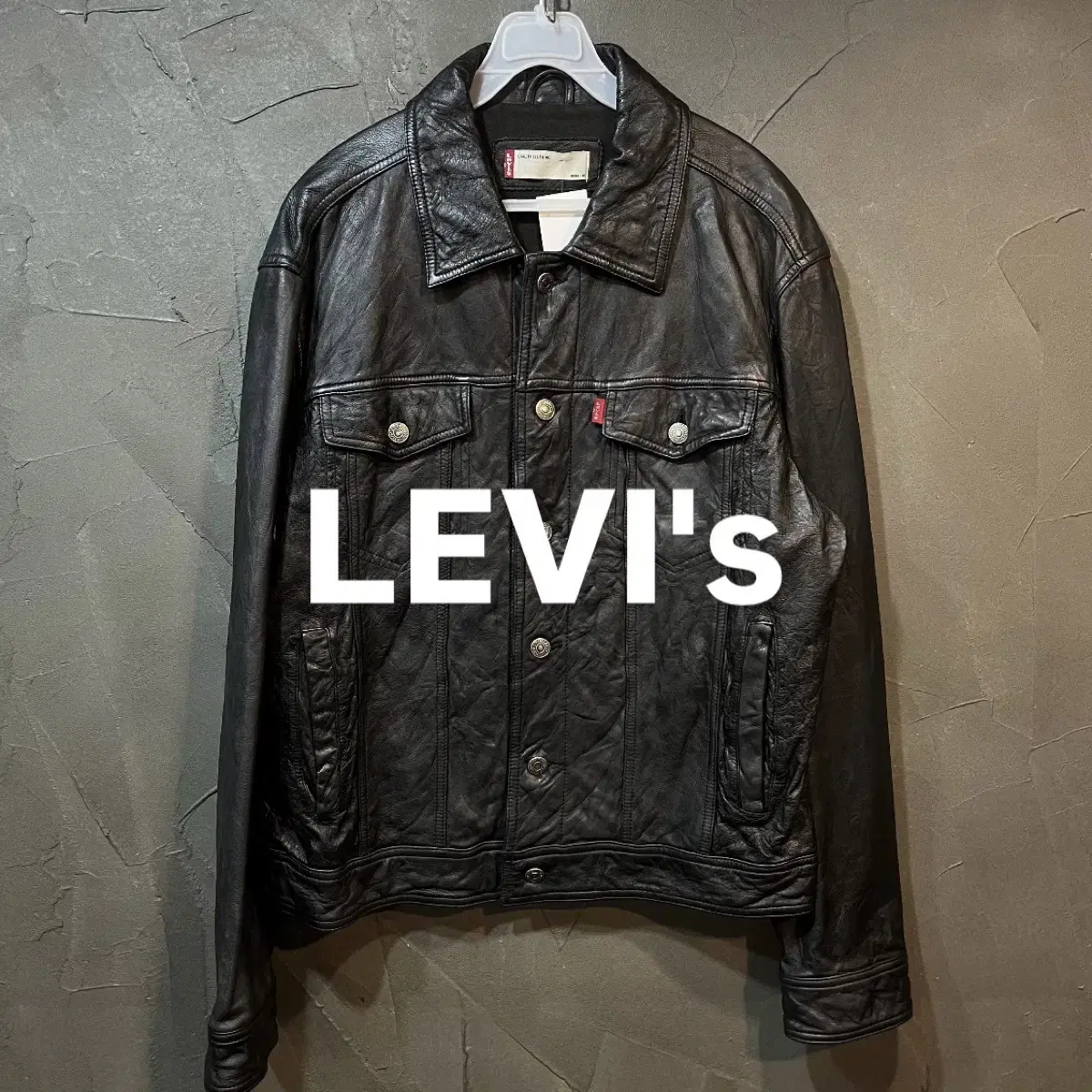 [L] LEVIs 리바이스 램스킨 양가죽 자켓