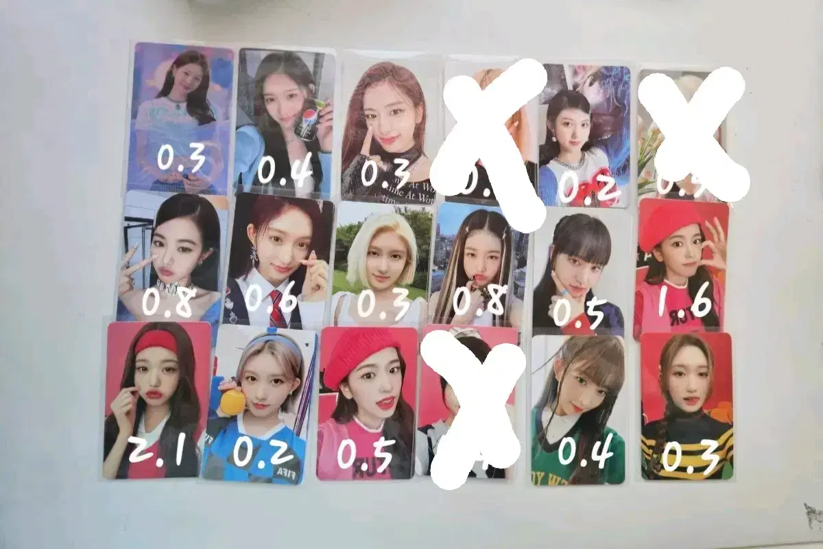 ive gaeul yujin wonyoung liz lay leeseo photocard wts