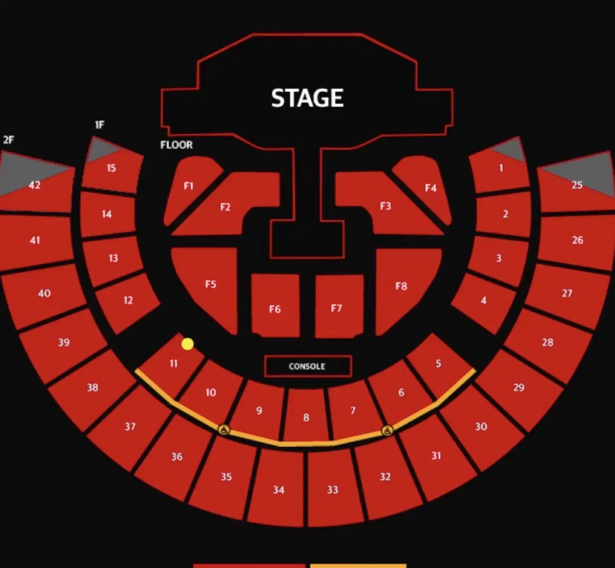 베이비 몬스터 콘서트 티켓 (막콘,11 1열)