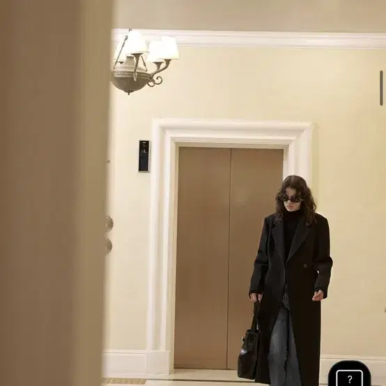 루에브르 Hourglass Silhouette Long Coat