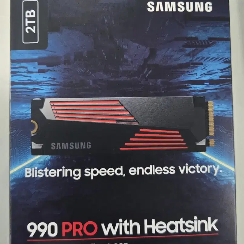 [미개봉]990 pro 2TB  Heatsink