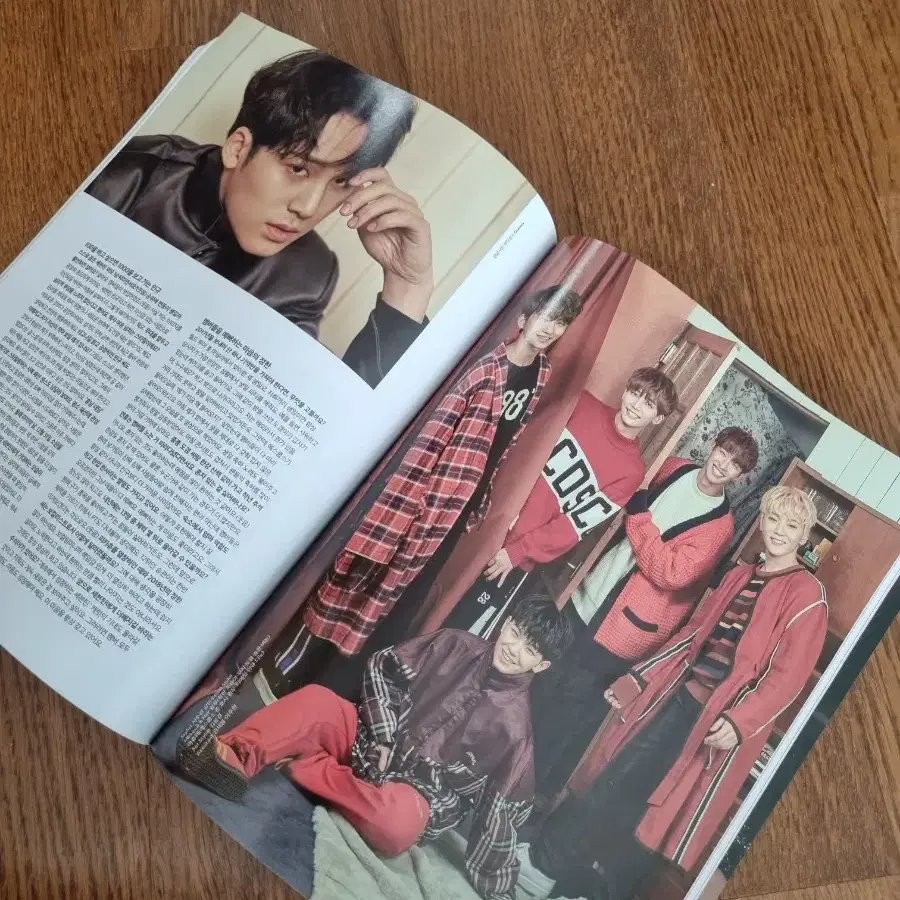 세븐틴 ceci, high cut, 네네치킨 달력 일괄