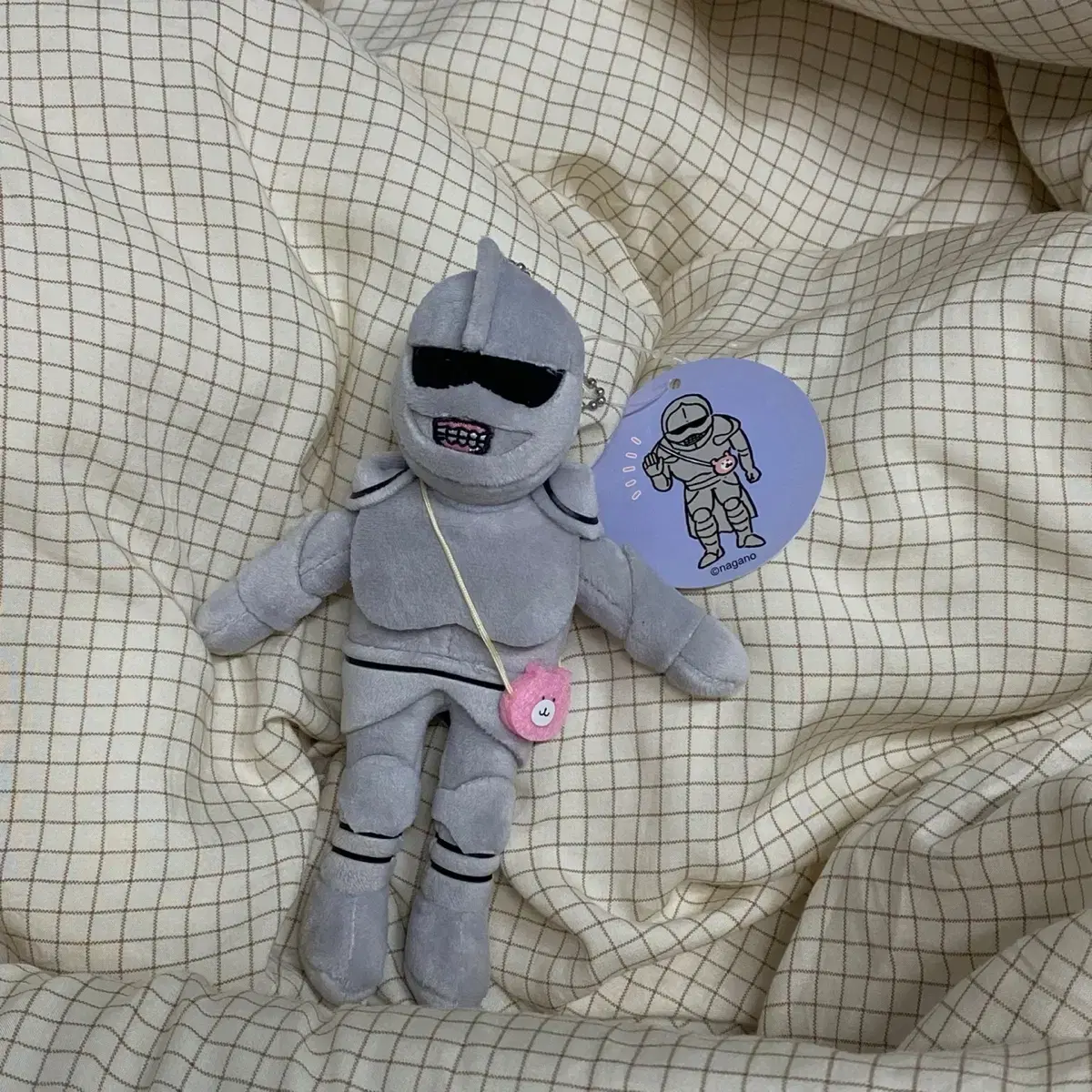 Chiikawa Armored Uncle Rare Mascot Pochette Posset doll Hachiware