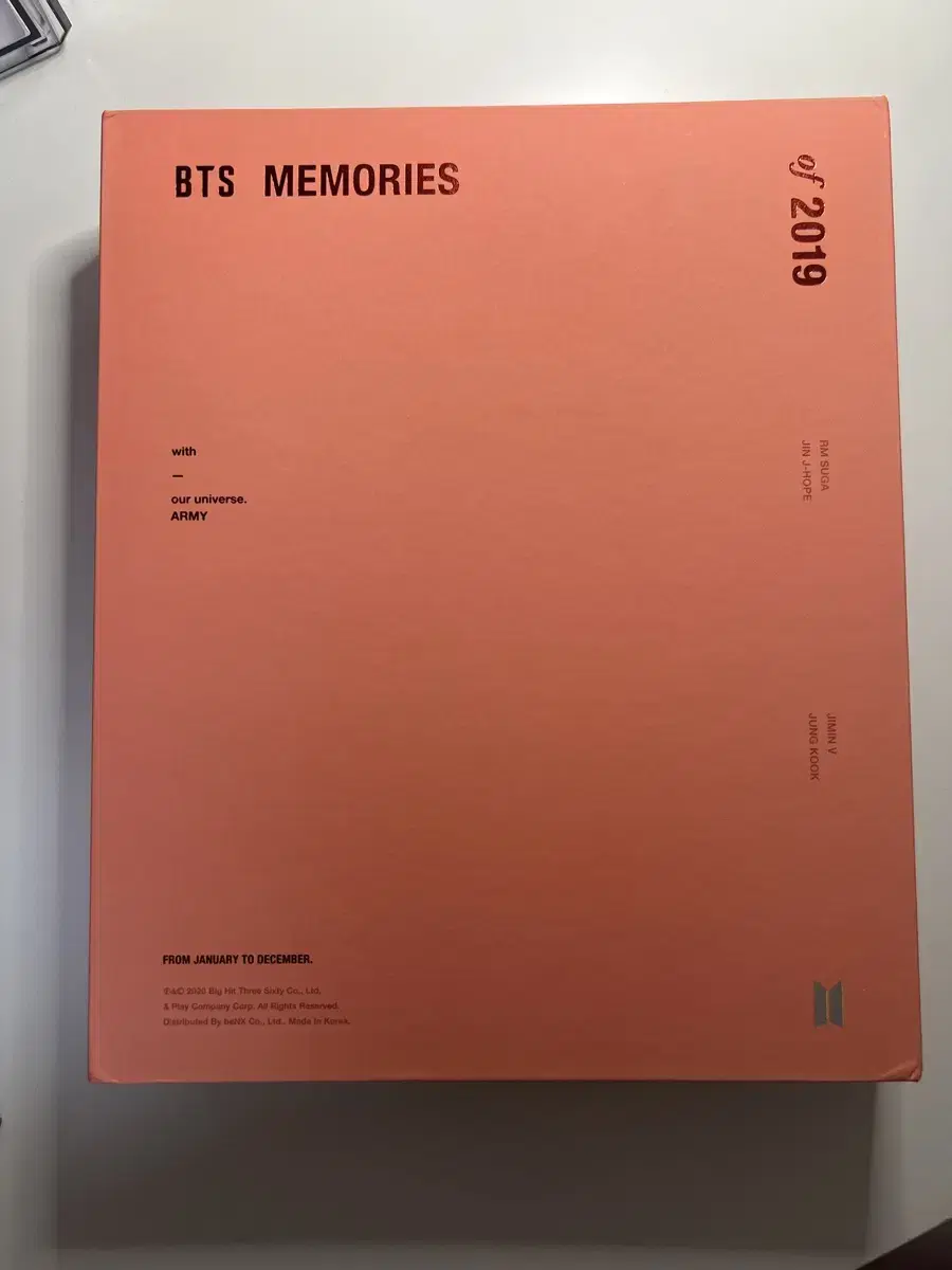 방탄소년단 bts 2019메모리즈 포카제외 풀셋 양도