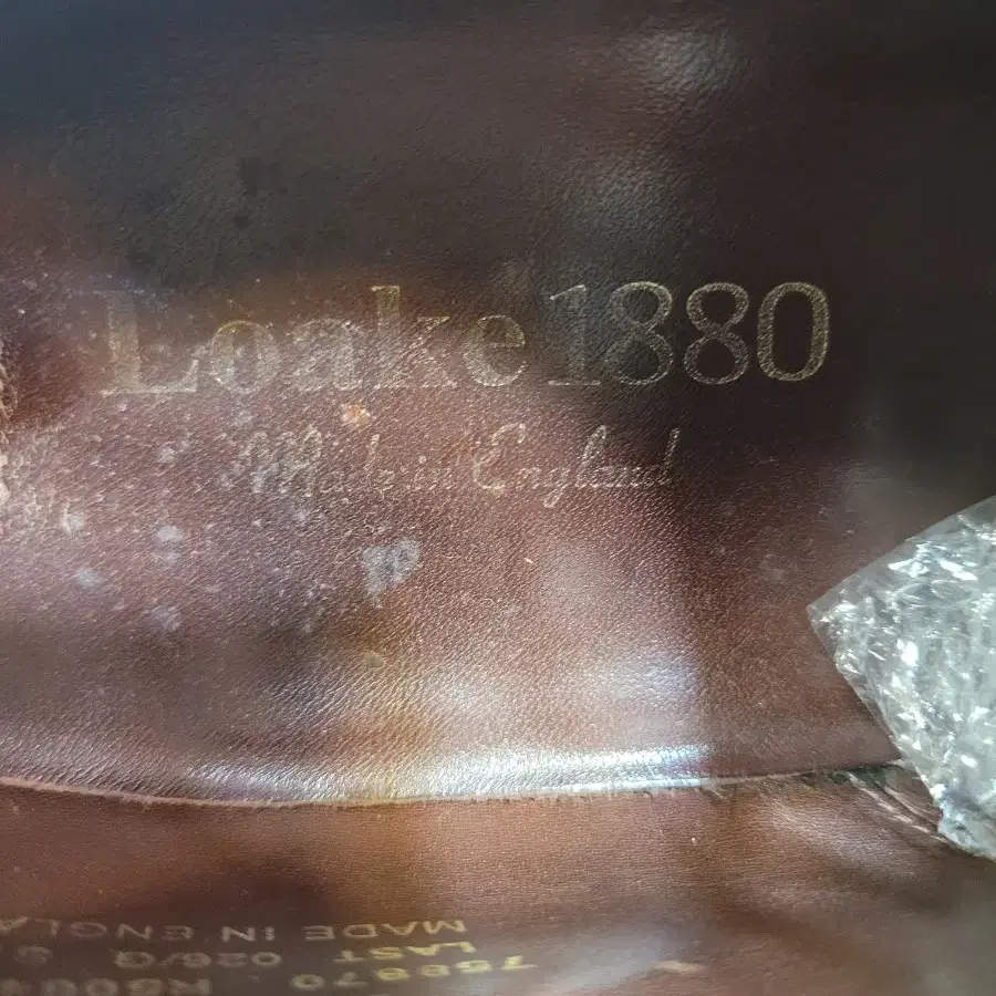 로크 Loake 1880 남성 윙팁 구두 6