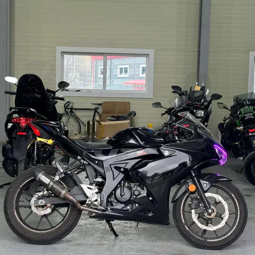 gsxr125 2019년 / 레오빈스 머플러 / 상태좋은차 판매합니다