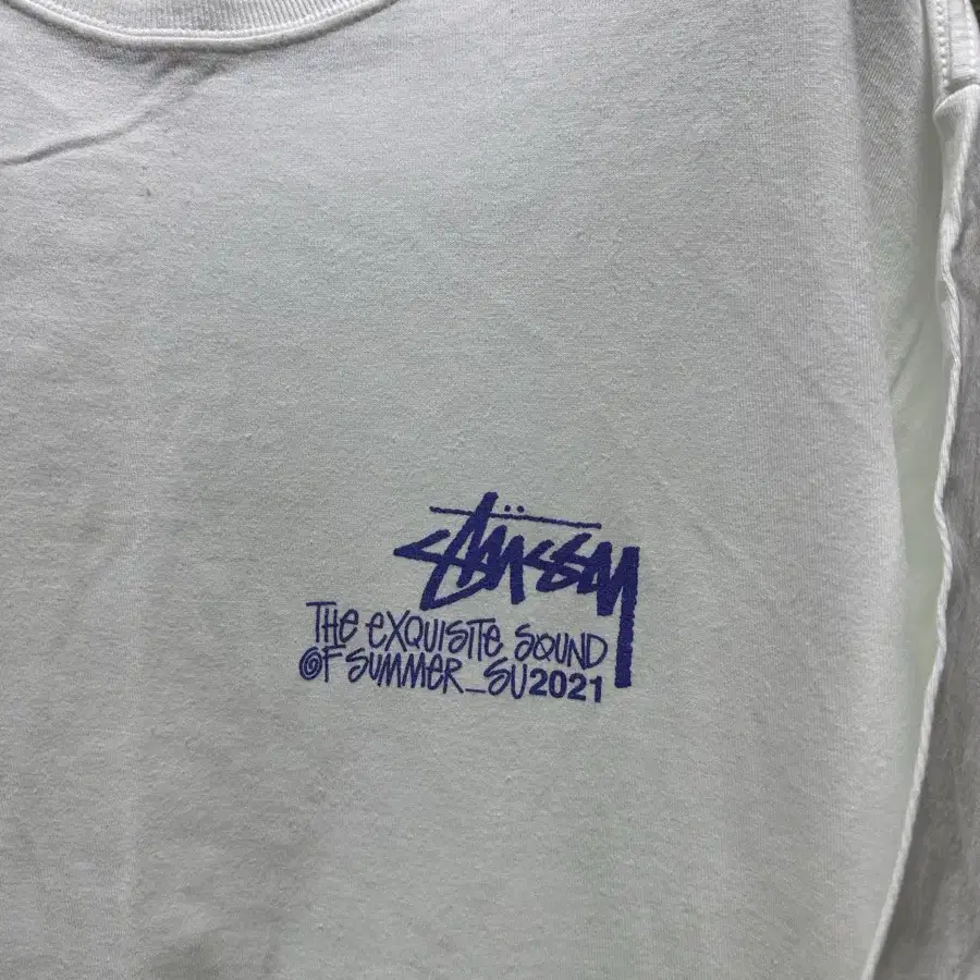 [XL]스투시 stussy 반팔 티셔츠 (화이트)