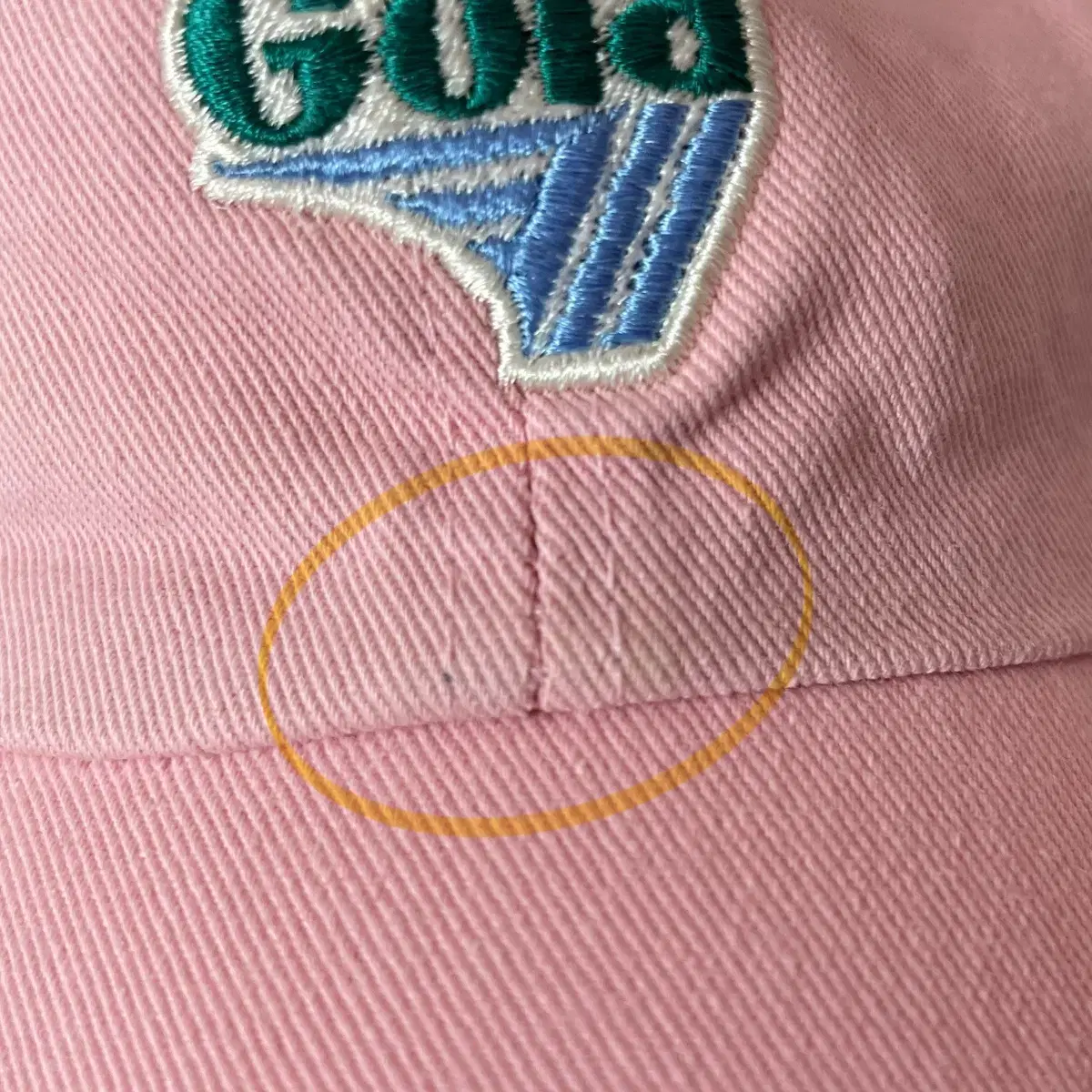 골라 볼캡 모자 핑크 gola TWILL BALLCAP 캡모자