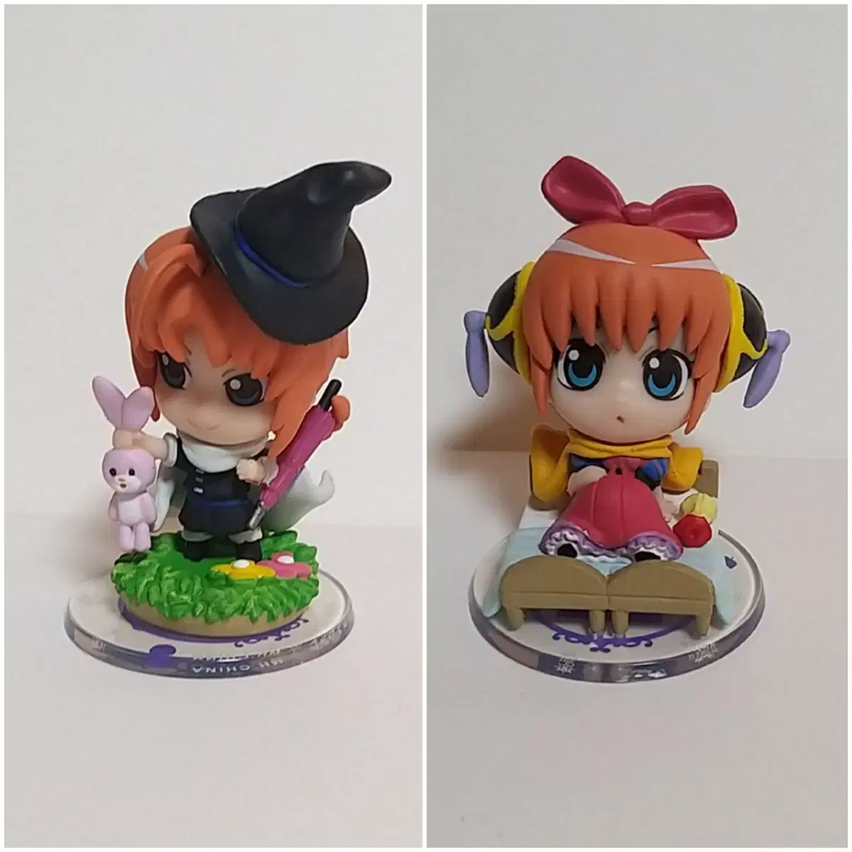 Bulk) Gintama Poochie Carer Chibikyung Theater Edition Kagura + Kamui