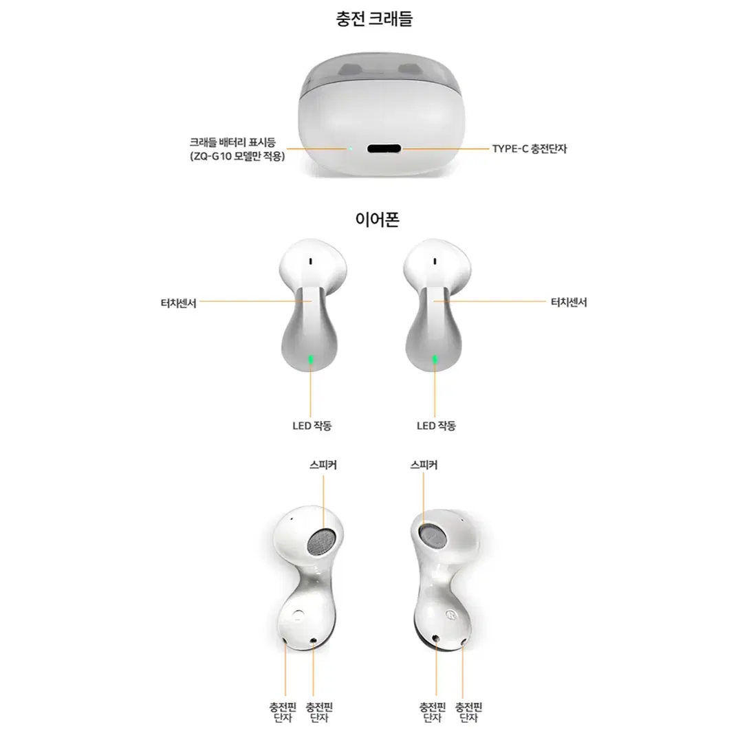 블루투스 5.3ver 코드프리 무선이어셋