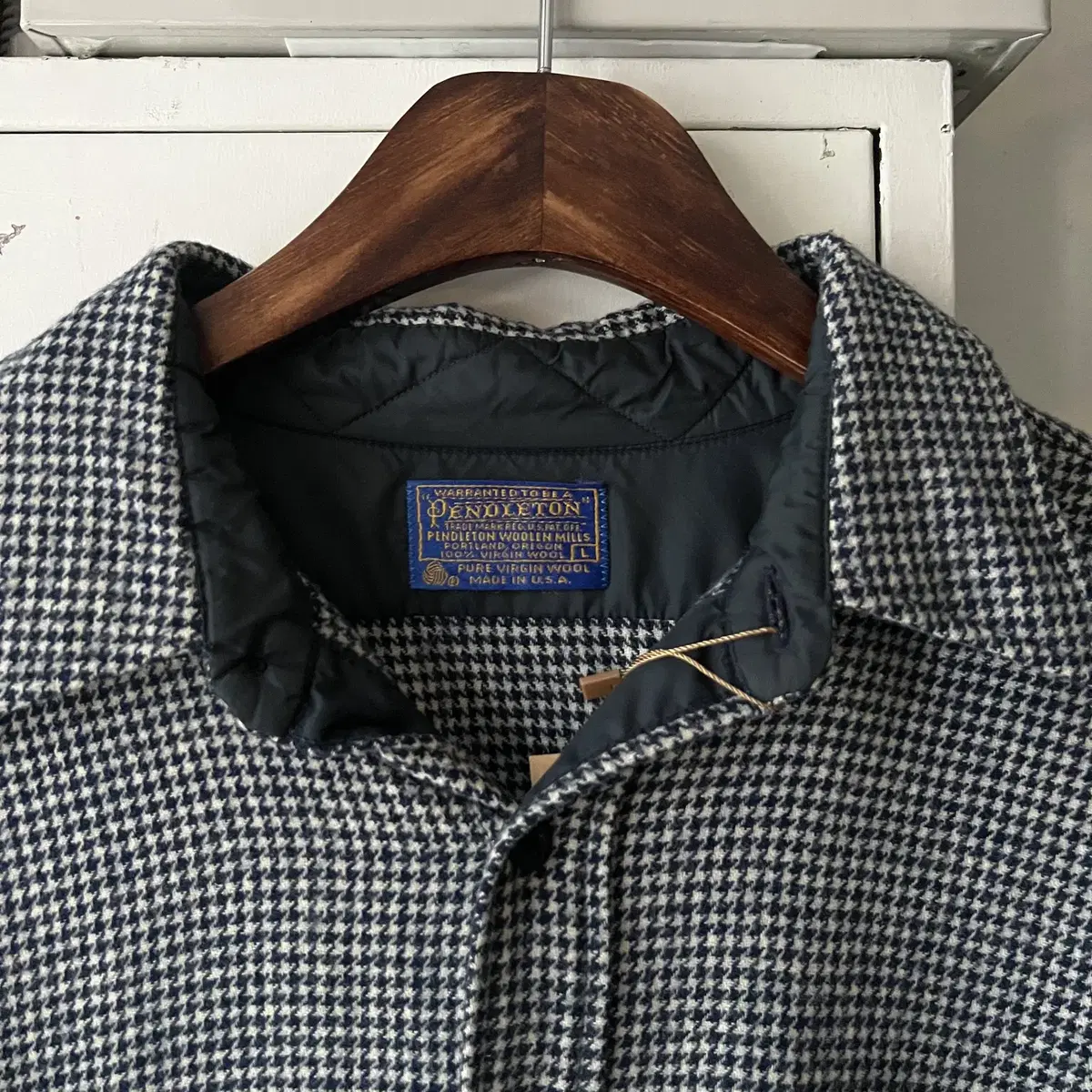 [L]PENDLETON 펜들턴 하운드투스체크 울 셔츠