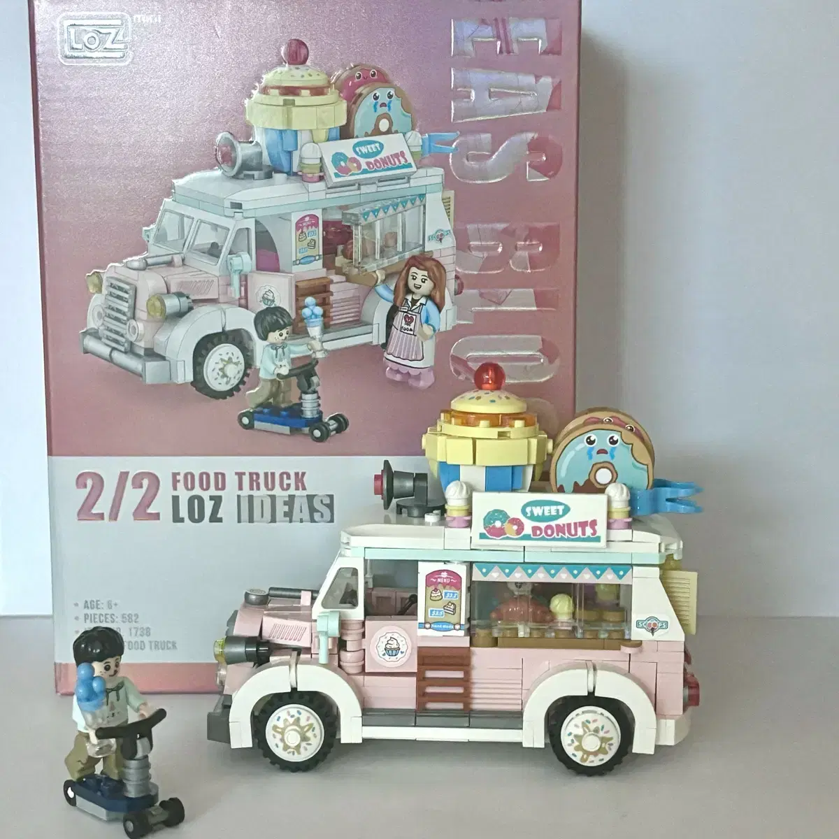 loz mini 미니블럭 레고 /디저트 푸드트럭