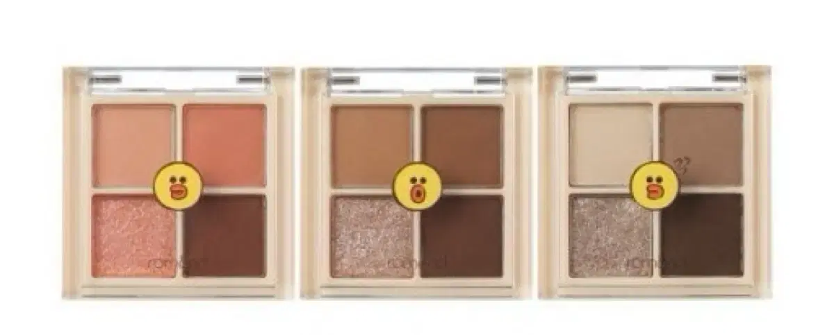 Rom & line friends BetterDanceEyes Palette Mini Dried Mango Tulip Dried Buckwheat Blossom Lagasse