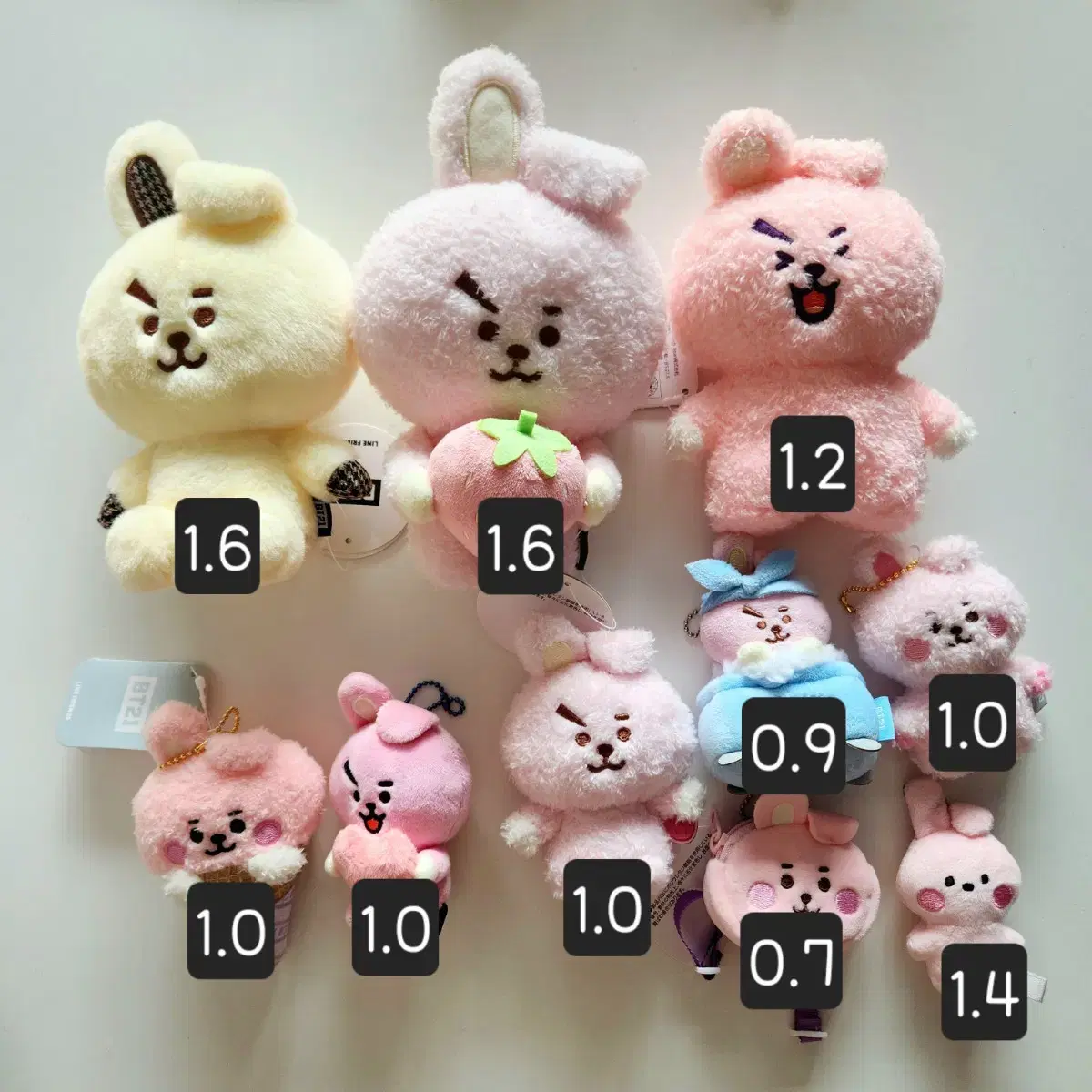 bt21 일본 쿠키 인형 양도