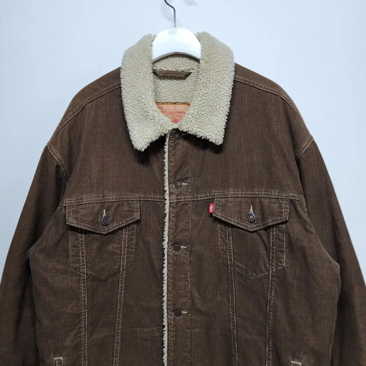 리바이스 LEVIS 70520 코듀로이 쉐르파 자켓 2XL