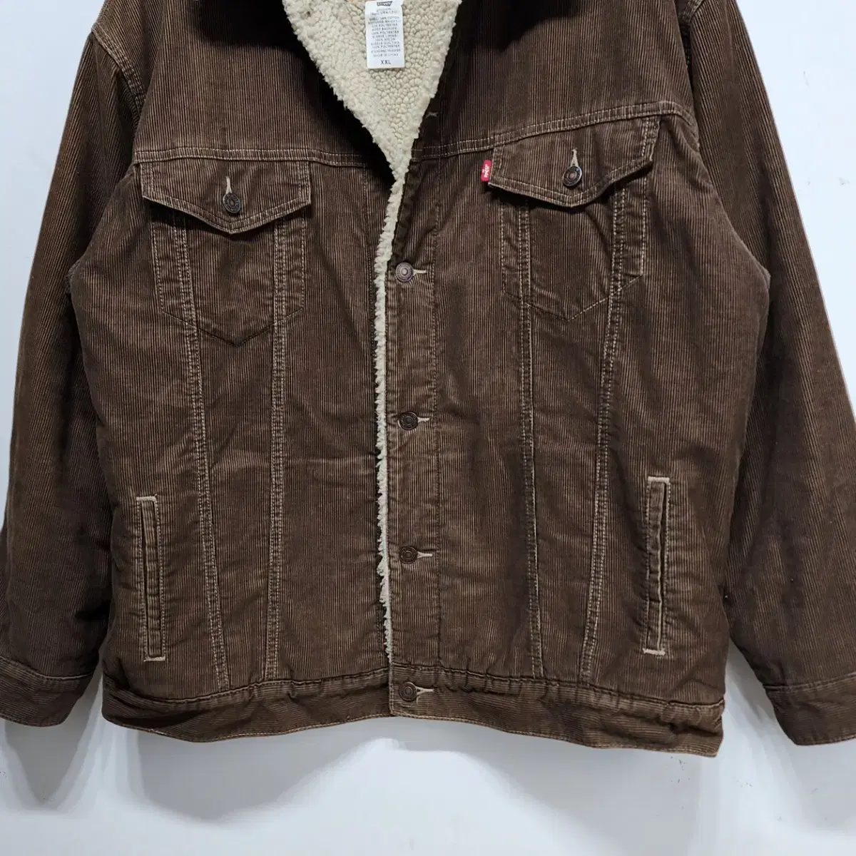 리바이스 LEVIS 70520 코듀로이 쉐르파 자켓 2XL