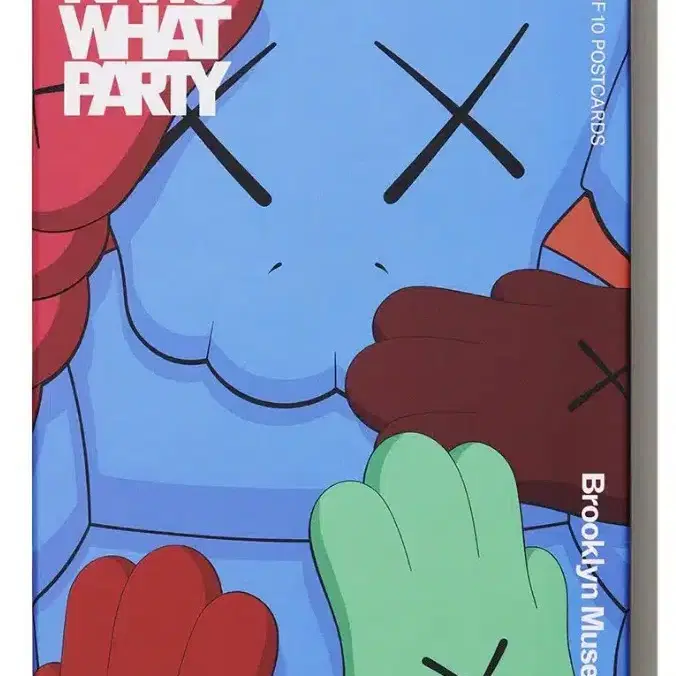 Kaws What Party Postcard 10개 세트 카우스