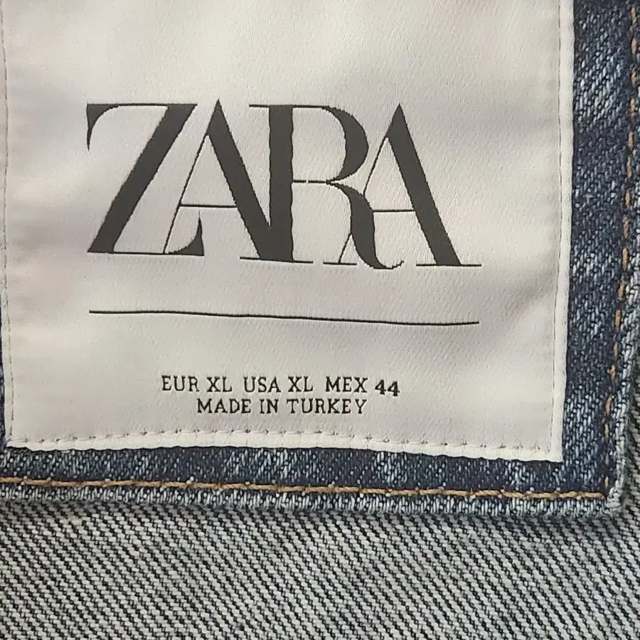 ZARA 데님 청자켓 44(100-105)