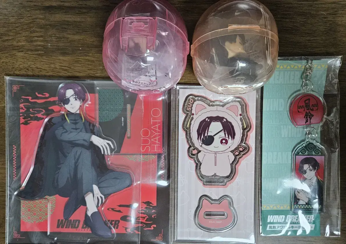 Winbreso Shoulder Thump Figures Suo acrylic stand Scenery keyring Sells in bulk