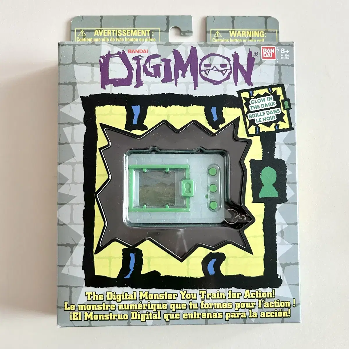 Digimon 20th Anniversary Brick Glow in the Dark Tamagotchi