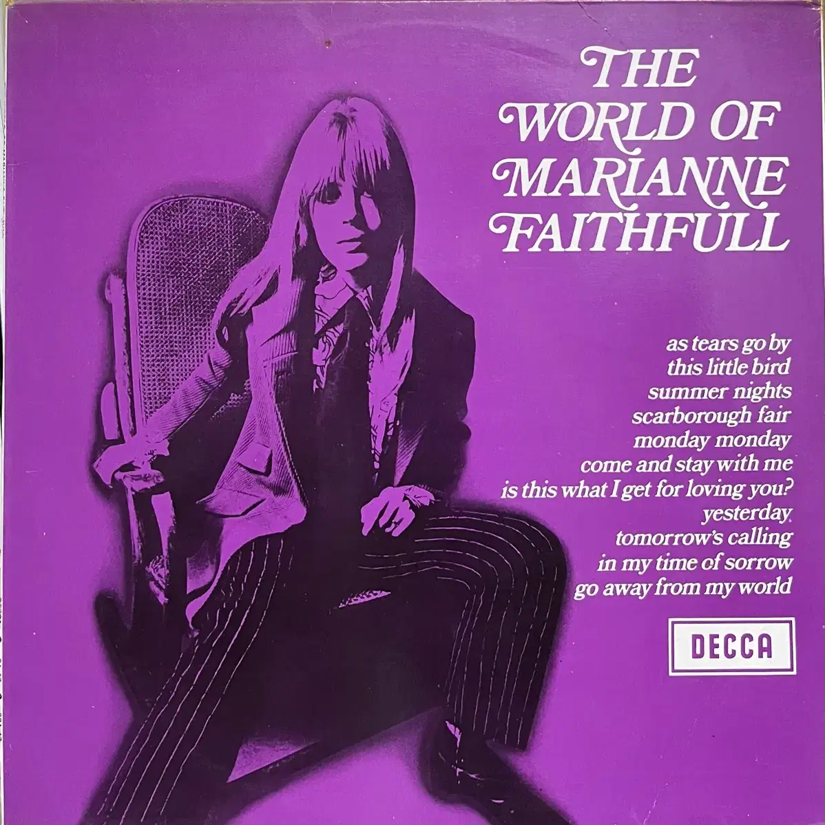 Marianne Faithfull -The World Of lp