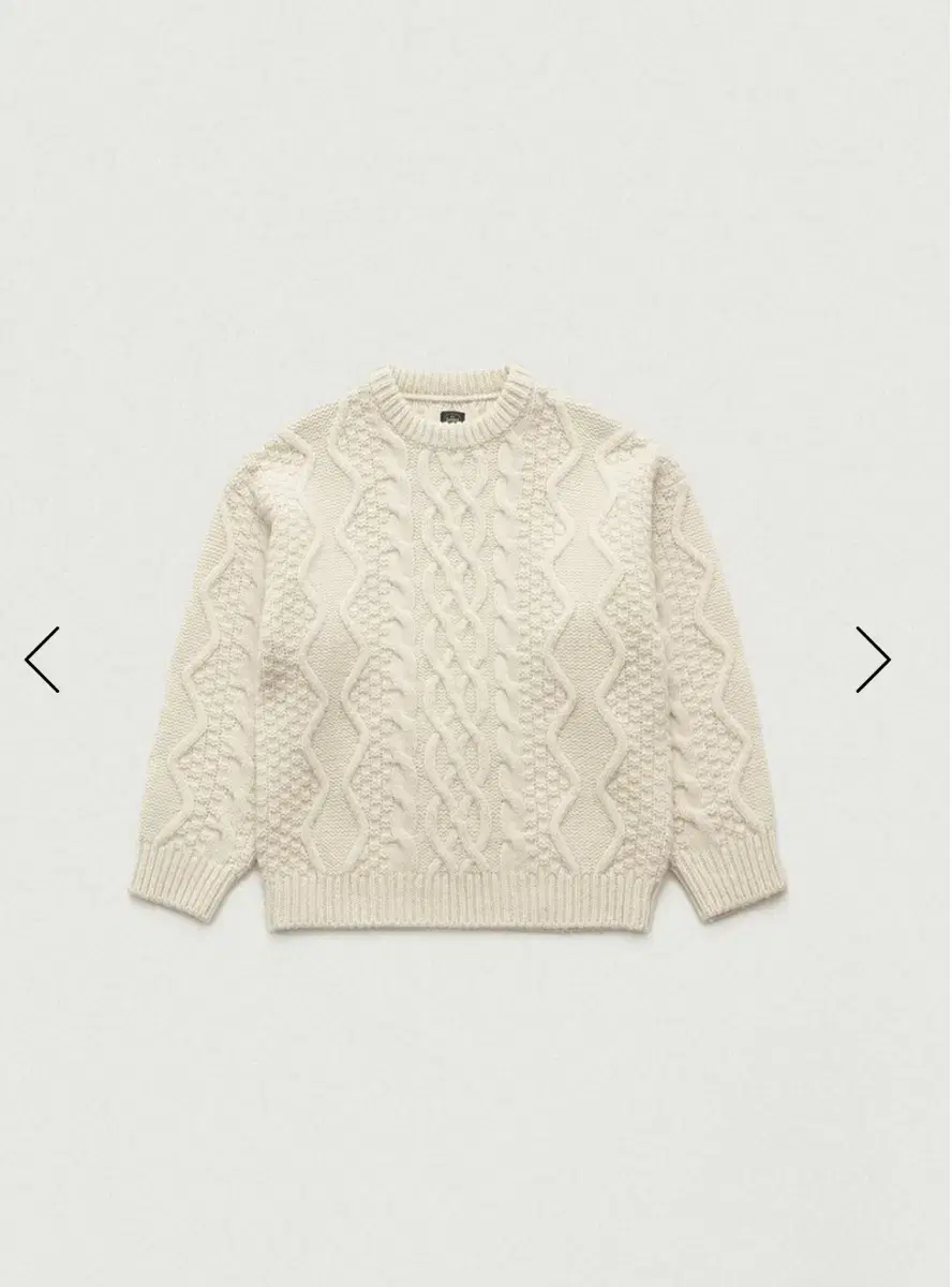 더바넷 스웨터 Lattice Pastry Cable Knit Sweate