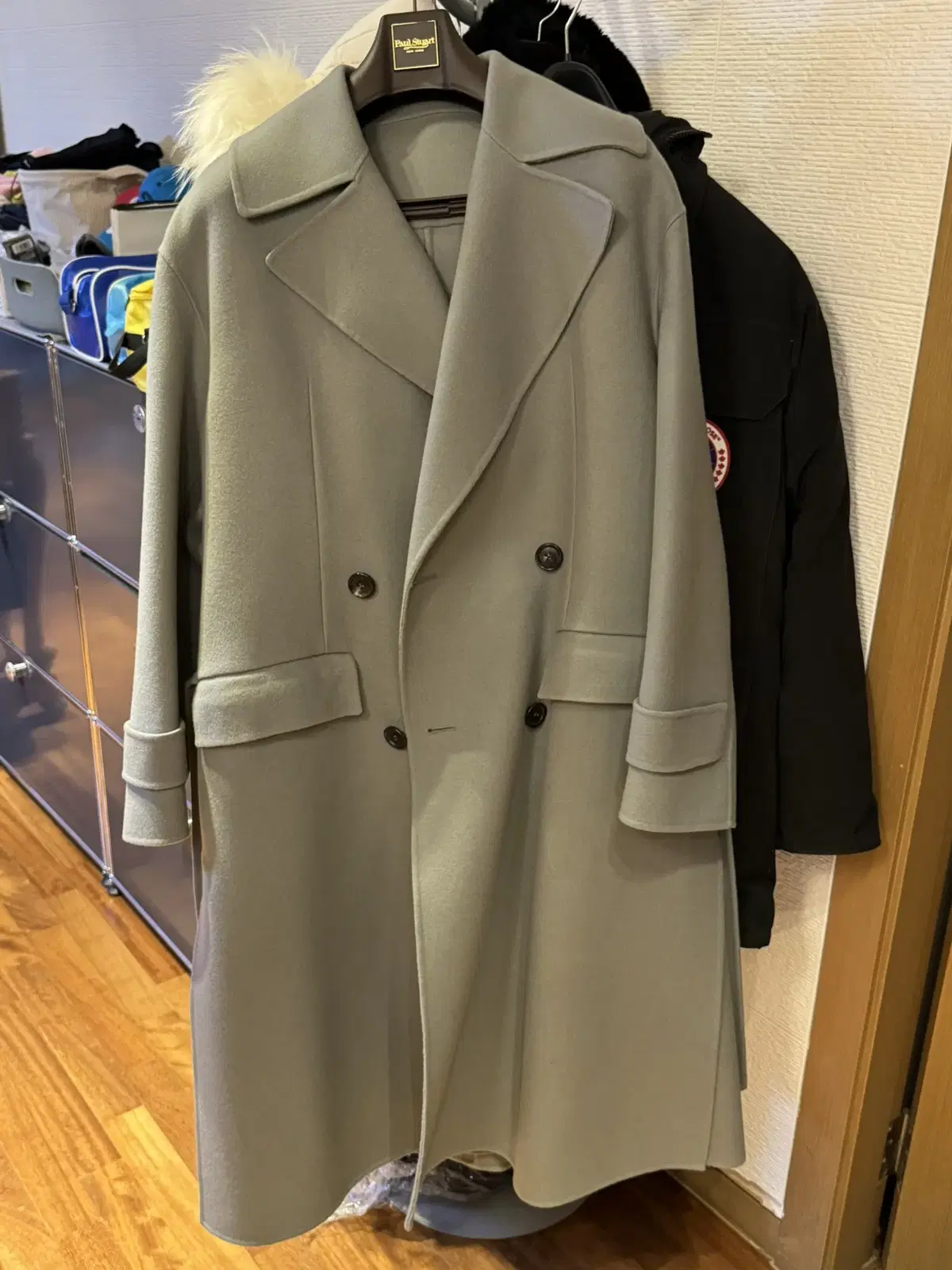 Junji Handmade coat Gray 20FW 44