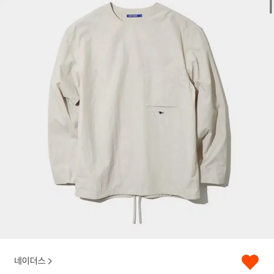 네이더스 아노락 실버그레이 medical shirt anorak