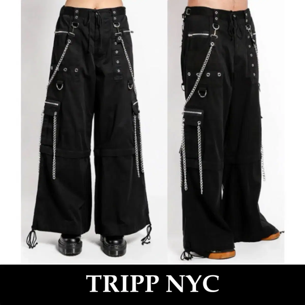 tripp nyc x 체인 블랙 L