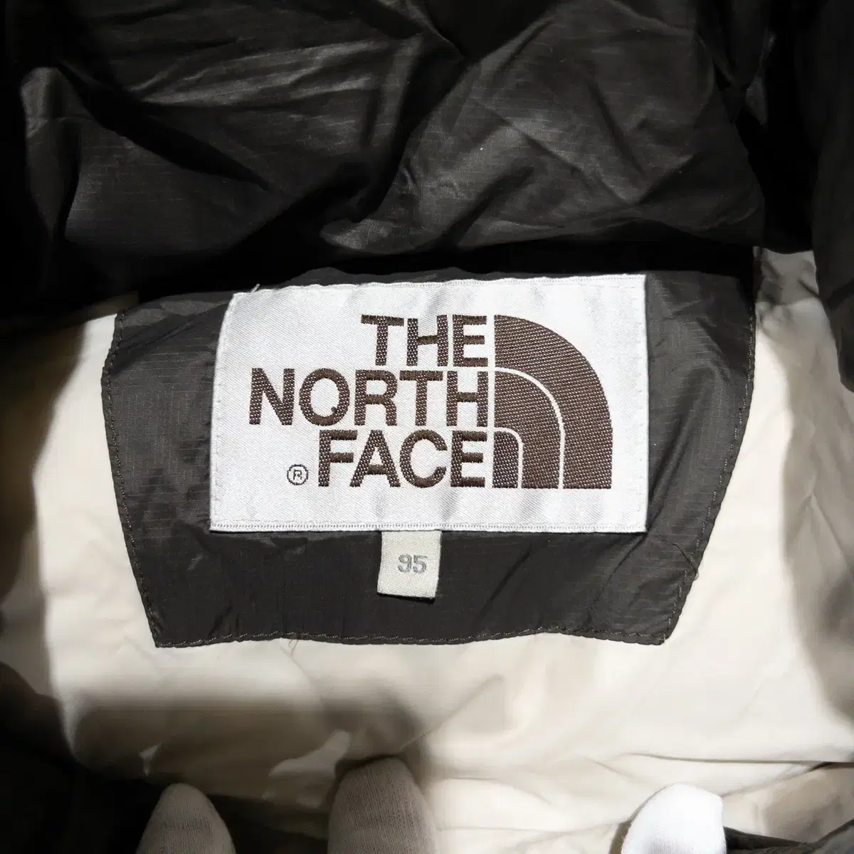 Northface 노스페이스 여성 거위털 롱패딩 95(XL)/빈티지홍