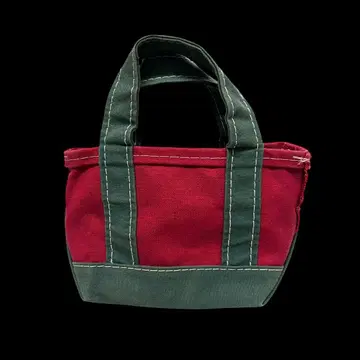 90년대 빈티지 엘엘빈 미니 토트백 LL Bean USA