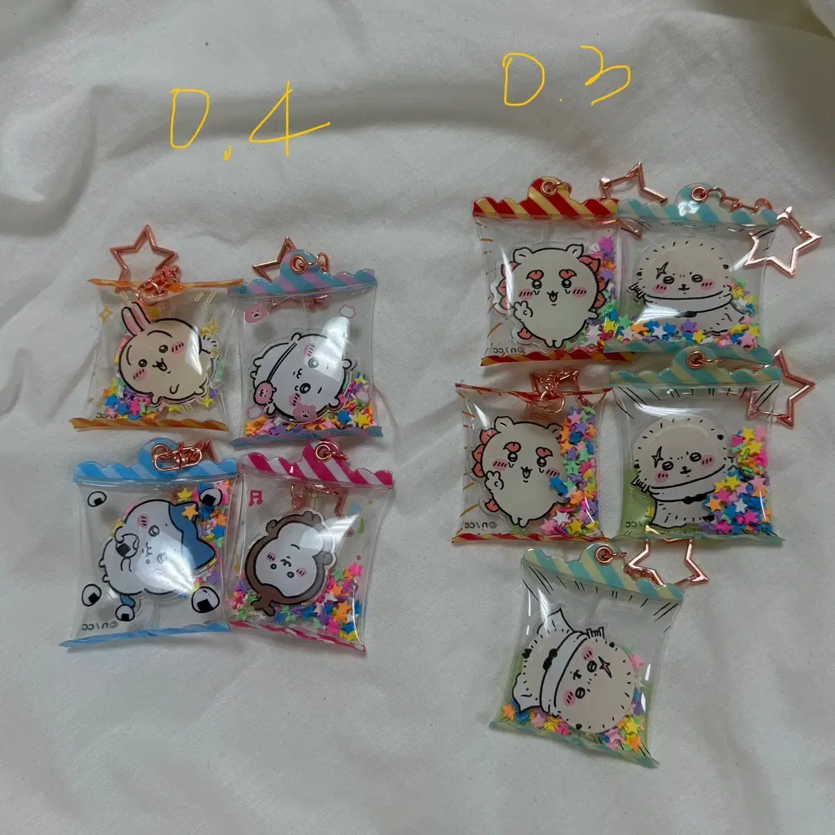 Munjak ears gacha candy keyring sells Chiikawa Usagihagihachirelatko scarab shisa