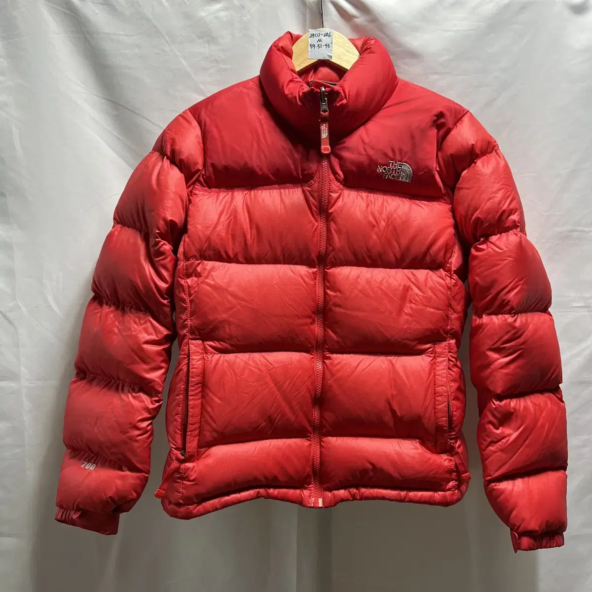 [Genuine/Women's M] The North Face 700 Nopsi Goose Down Red Padding