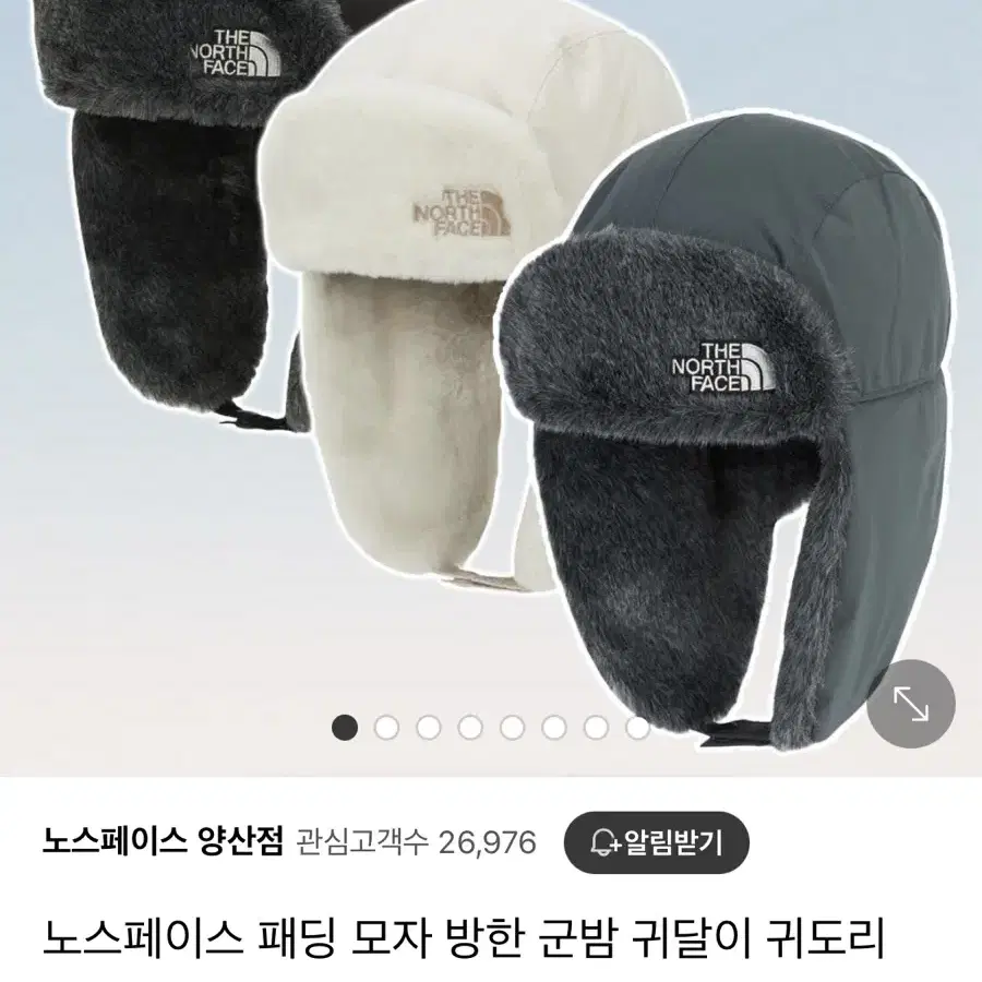 노스페이스 이어머프캡