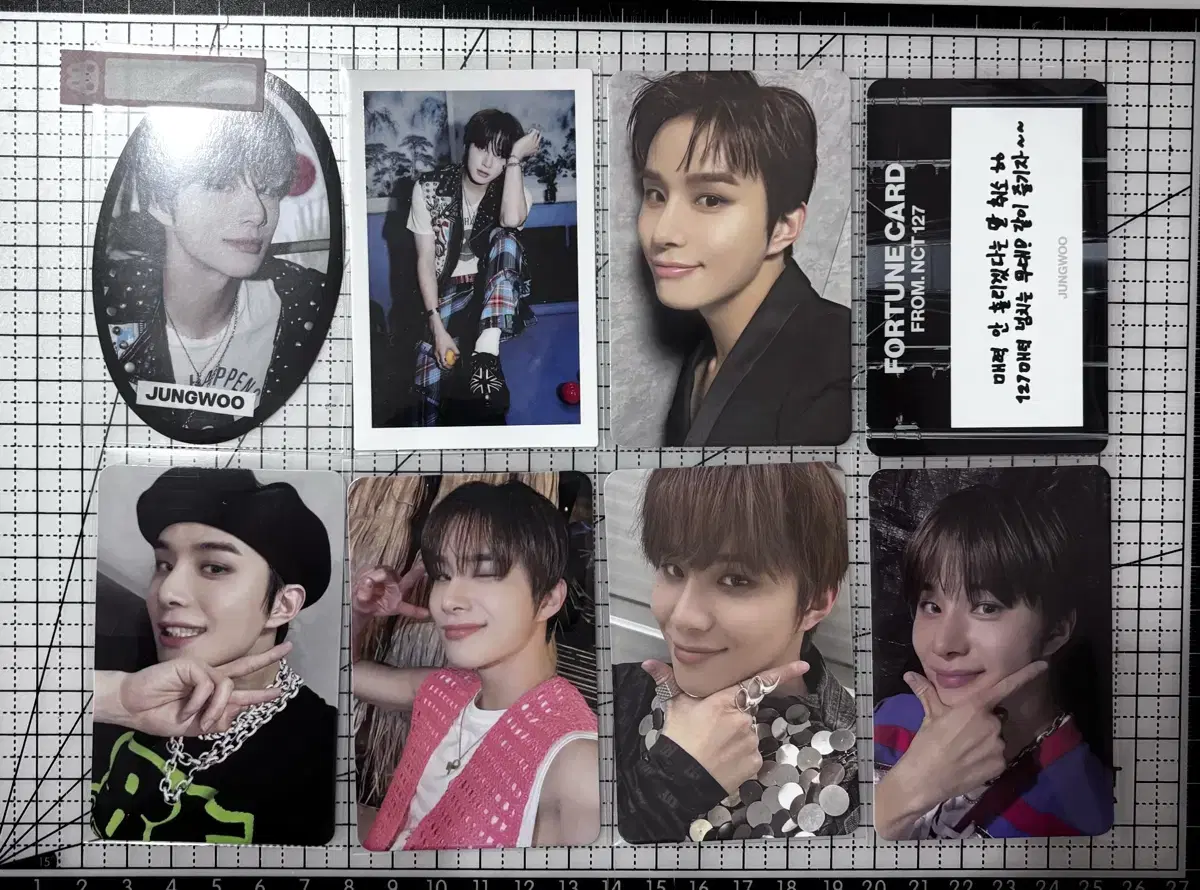 jungwoo nct photocard photocard sell bulk