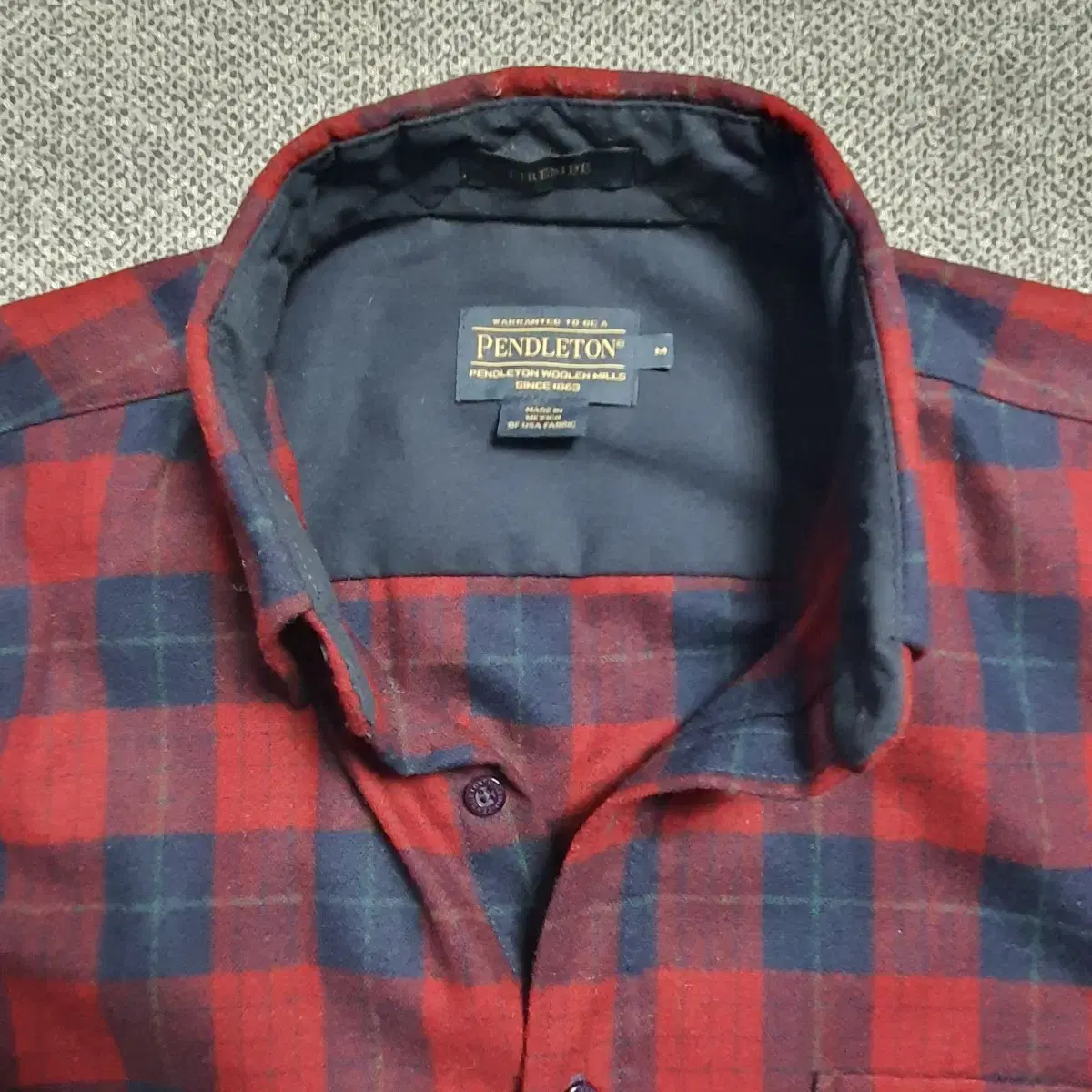 Pendleton 플란넬 울셔츠