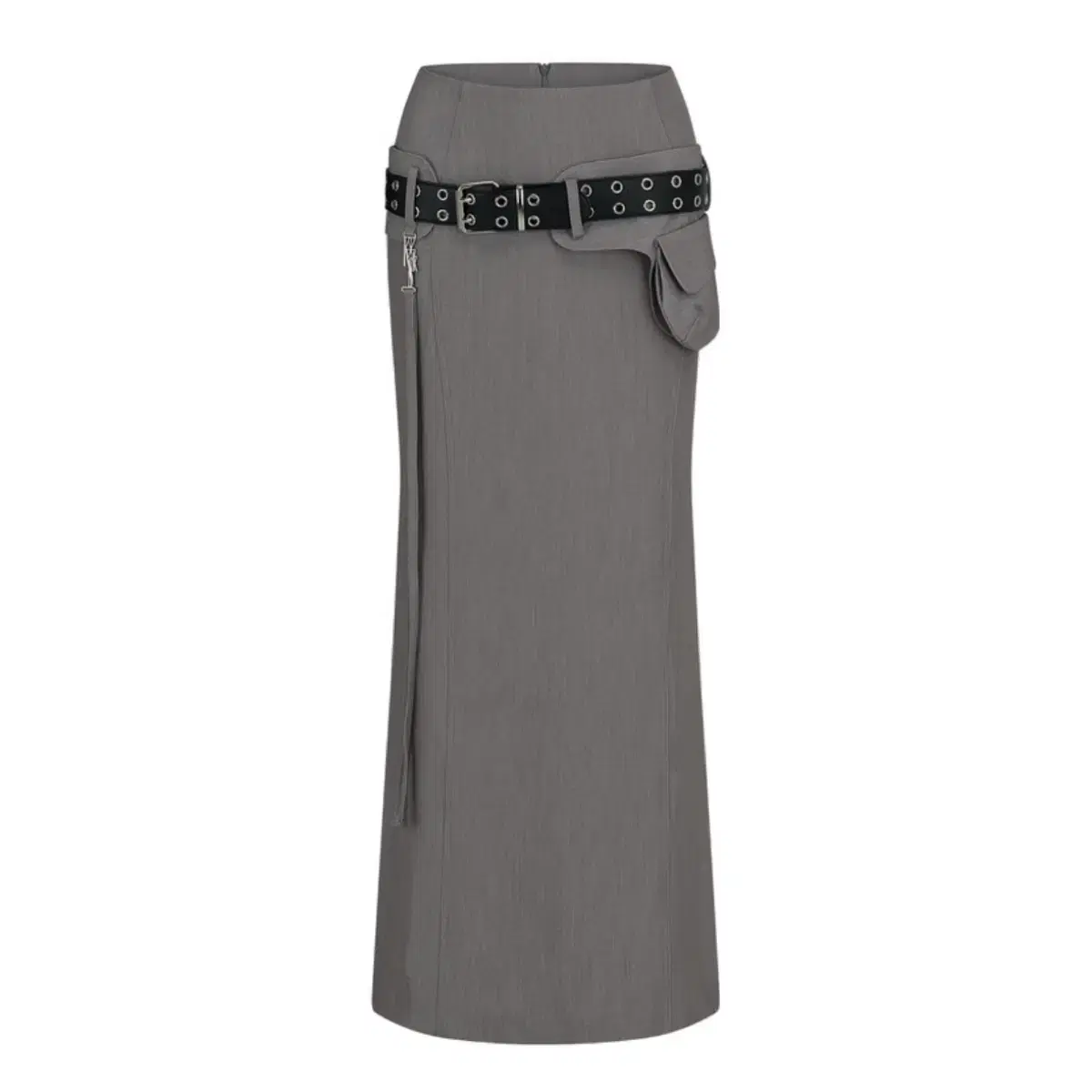 카시코 Pocket Belt Long Skirt 포켓 벨트 롱스커트