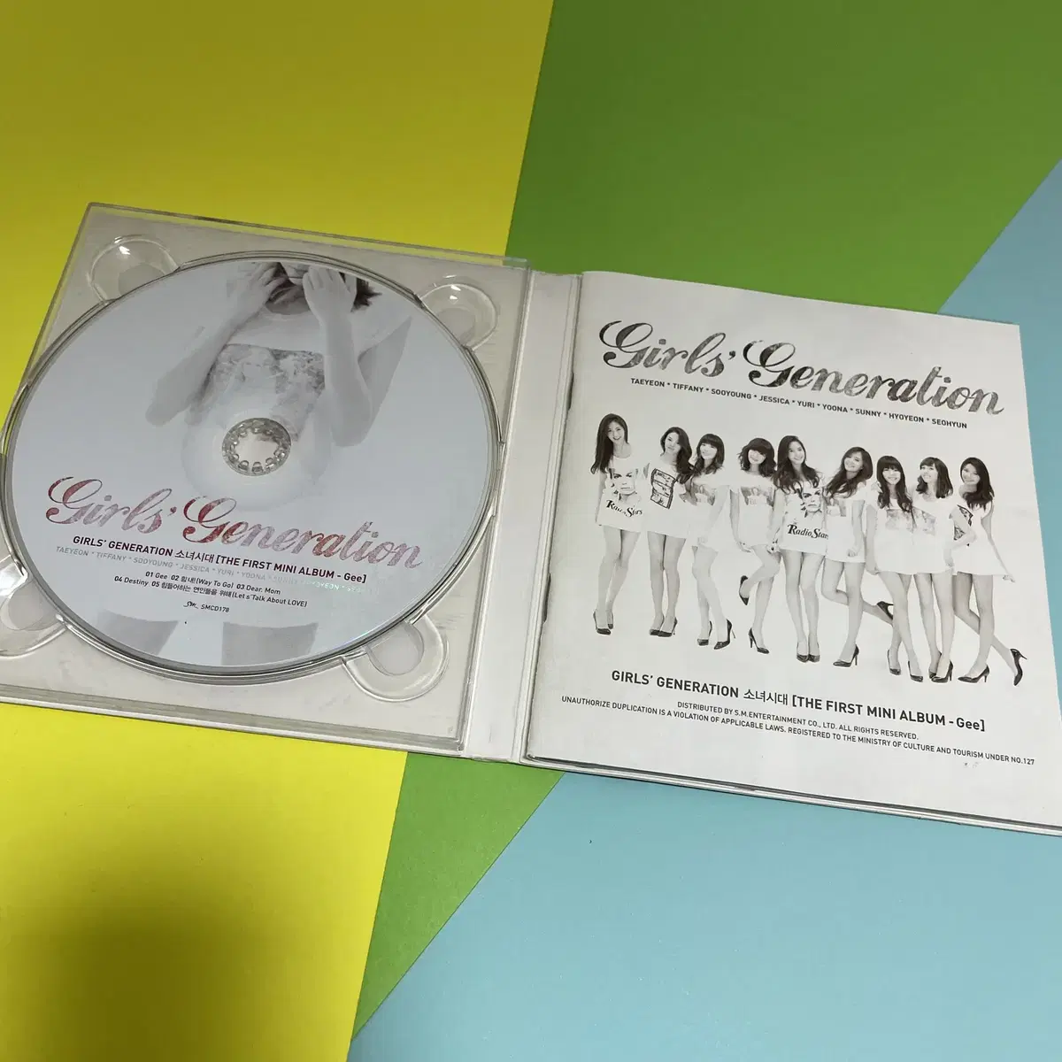 [중고음반/CD] 소녀시대 1st 미니앨범 'Gee' 디지팩