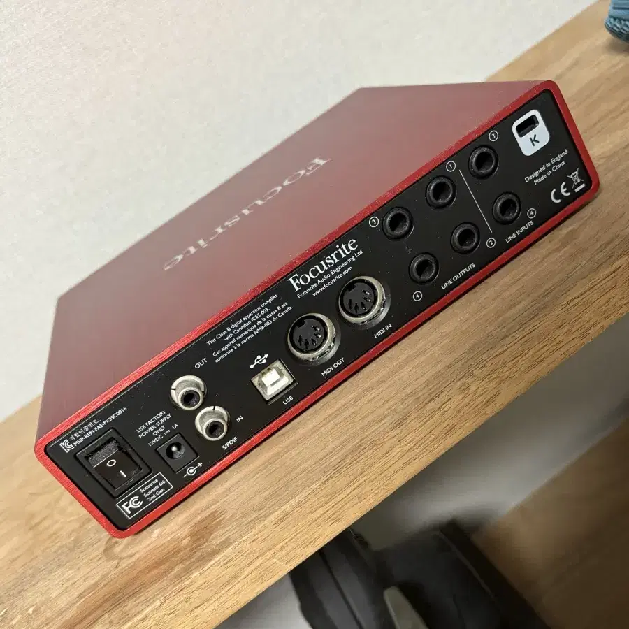 Focusrite Scarlett 6i6 2nd 포커스라이트 스칼렛