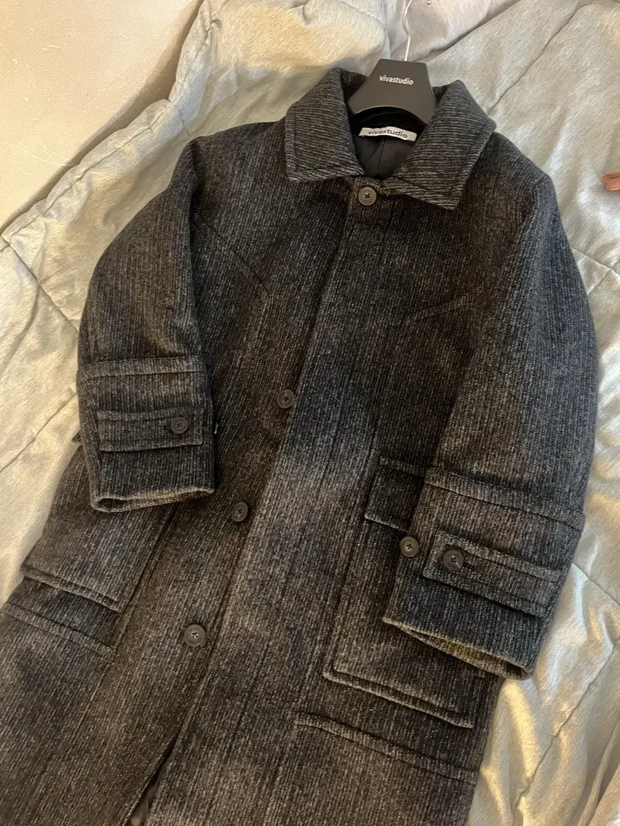 (Unused)VivaStudio Divide Balmacan Coat M