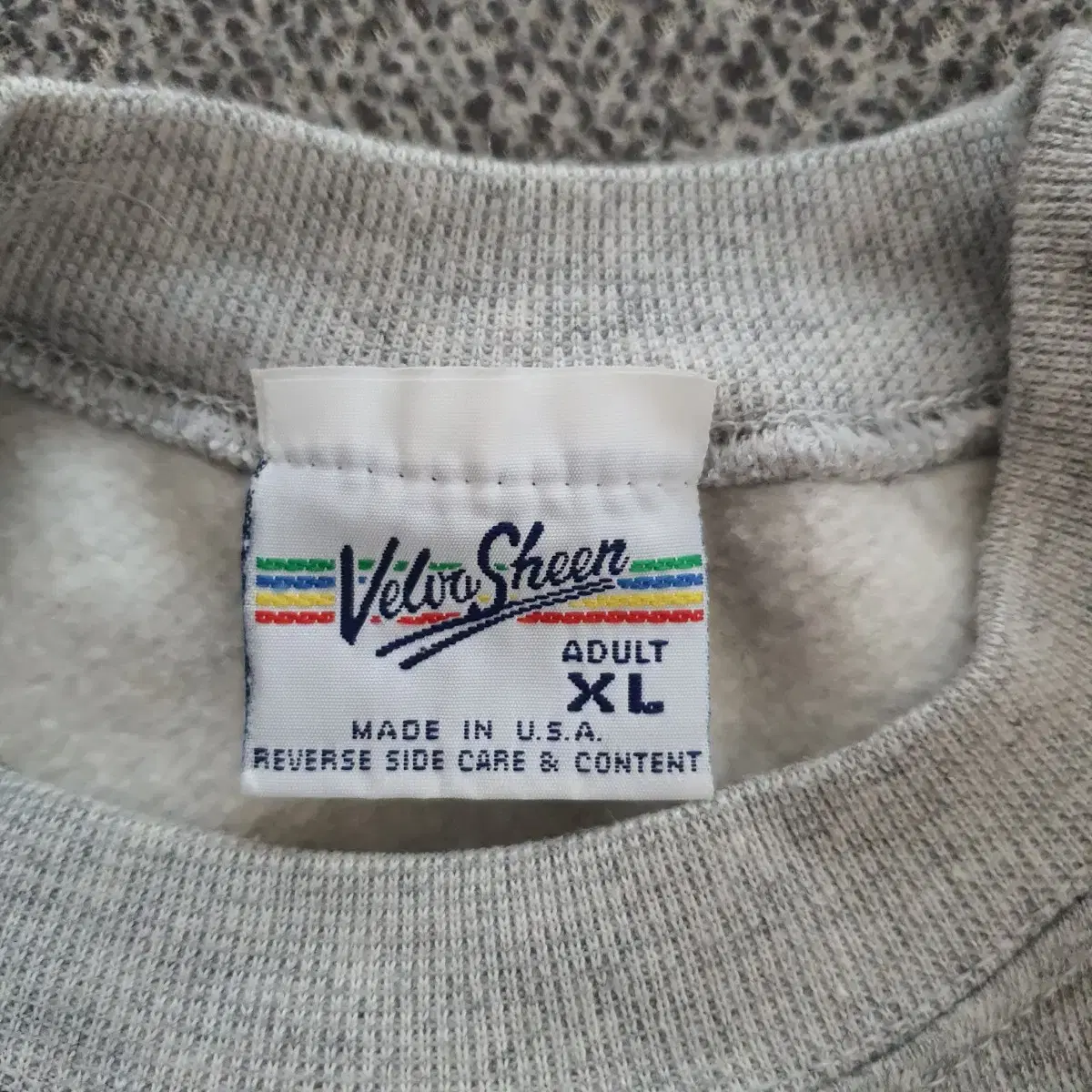 Vintage 80s U.S.A Velva sheen  맨투맨