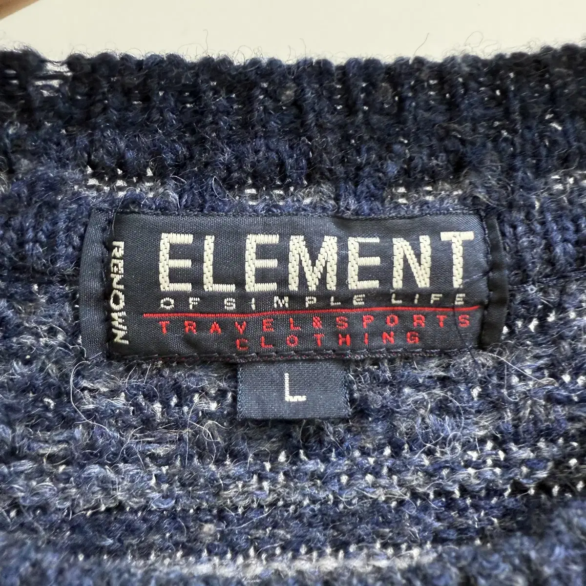 ELEMENT 니트 (Made in Japan)