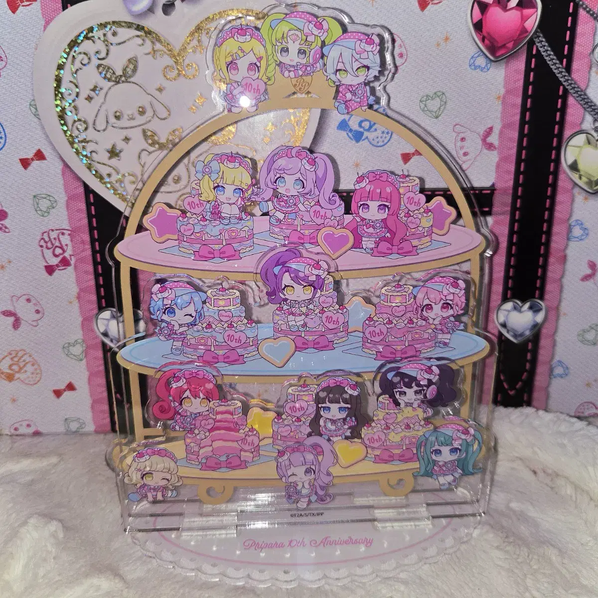 10th Anniversary EEO at Pripara acrylic Group Version