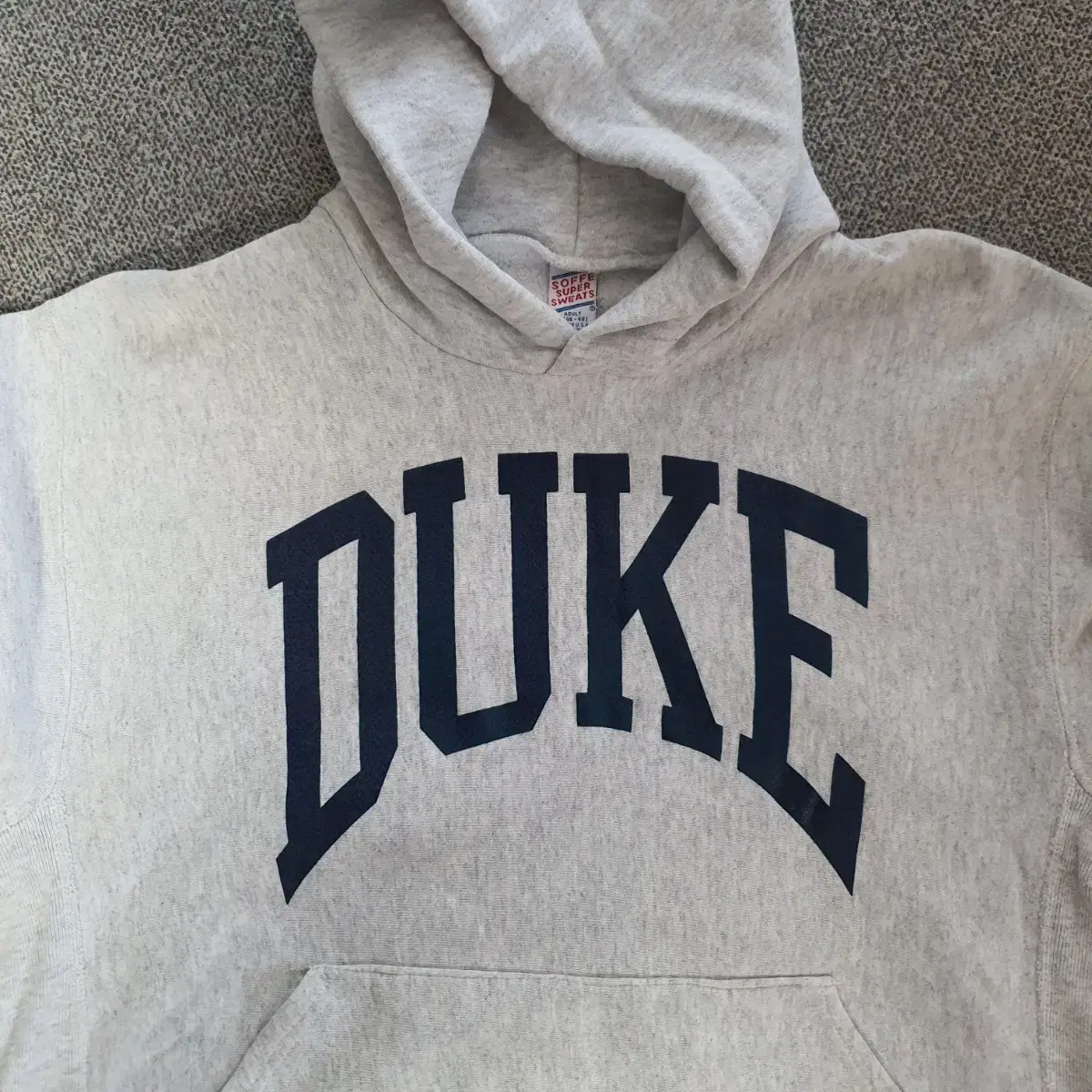 Vintage 90s Soffe super sweats DUKE 후드