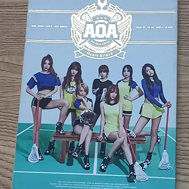 AOA 에이오에이 Heart Attack 심쿵해 미니 3집 앨범